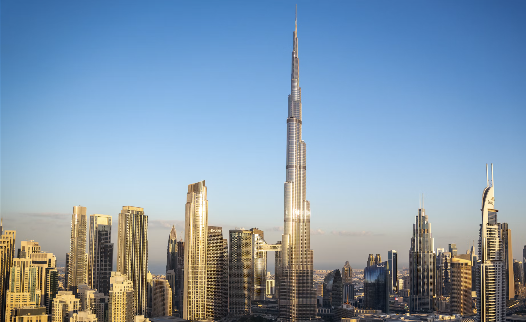 Business Bay, Dubai at dusk